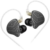 Resim Kz X Hbb Pr2 Düz Sürücü Kulak İçi Kulaklık 13.2mm Uçak Büyük Boynuzları Hifi Pr2 No Mic 