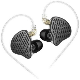 Resim Kz X Hbb Pr2 Düz Sürücü Kulak İçi Kulaklık 13.2mm Uçak Büyük Boynuzları Hifi Pr2 No Mic 