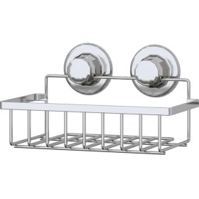 Resim Tekno-tel Vakumlu Tek Katlı Banyo Rafı Krom DM241 