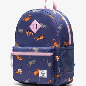 Resim Herschel Heritage Playing Cats Çocuk Lacivert Mini Sırt Çantası 