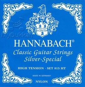 Resim Hannabach 815 Ht Takım Tel Klasik Gitar Teli 