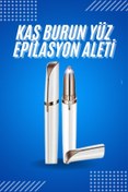 Resim Kanonik Education Tüy Kıl Alma Kaş Bıyık Unisex Yüz Bakım Epilasyon Aleti Pilli 