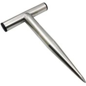 Resim Trendooze Tahıl Dibberi Bahçe Aleti Çiftlik Tarla Ampul Dikimi Metal Saplı Tohum S 