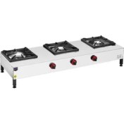 Resim Remta Tüplü Lokanta Ocağı Remta Aşçı Üçlü Set Üstü Ce Belge Sanayi Tipi 