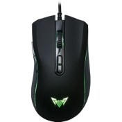Resim Crown Micro CMXG-135 Dark Curv Tpr Kaplama-Gold Usb-Rgb Oyuncu Mouse 