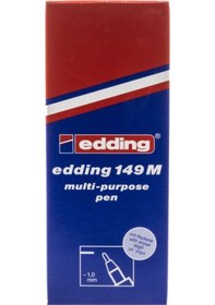 Resim Edding E149M 4654 10'lu Asetat Kalem Kırmızı 