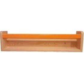 Resim Woodnjoy Duvar Montessori Kitaplık 