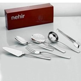 Resim Servis Takımı - 6 Prç.sofra Servis Seti 