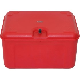 Resim GP Kompozit Universal Plastik Isı Yalıtımlı Pizza Servis Çantası Kırmızı 