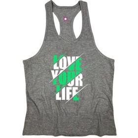 Resim Bluu Yourlife Fitness Gym Tank Top Sporcu Atleti (528806437) Çok Renkli 
