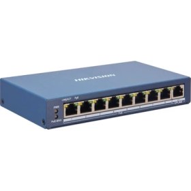 Resim Hıkvısıon DS-3E1309P-EI 8 Port 10/100 8 Port Poe 1 Port Uplınk 123W Fast Ethernet Swıtch 