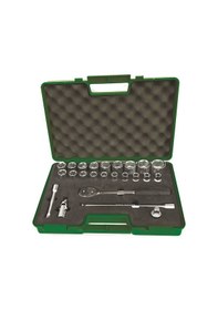 Resim Elta 1-2 Altı Köşe Lokma Anahtar Takımı 24 Parça 