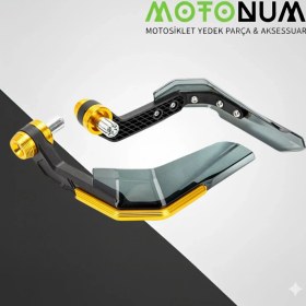 Resim Motonum Apec Ps3 Manet Koruma Rüzgar Önleyici-Sarı DETAYLI-MKM00838 