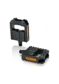 Resim Xlc Bisiklet Pedalı Katlanır Pd-f01 Synthetic Siyah Reflector 2 