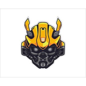 Resim SEÇ Transformers: Bumblebee (13X15CM) Araç Laptop Çok Amaçlı Sticker 
