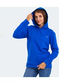 Resim Slazenger KATHY IN Kadın Kapüşonlu Saks Mavi Sweatshirt 