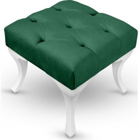 Resim Indirim Çadırı Vinda Kapitoneli Kapıönü Ayak Ucu Bench Puf 40 cm 