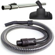 Resim Philips Uyumlu Fc 8475 9323 Süpürge Boru Emici Çelik Telli Hortum Seti (523057205) 