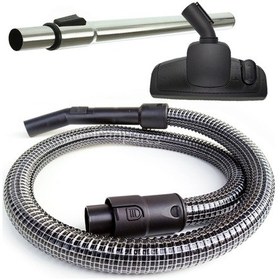 Resim Philips Uyumlu Fc 8475 9323 Süpürge Boru Emici Çelik Telli Hortum Seti (523057205) 