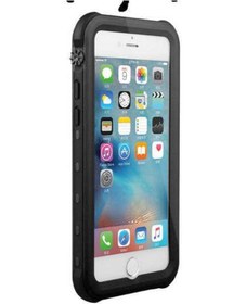 Resim Tuva Teknoloji Apple iPhone Se 2022 Uyumlu 1-1 Su Geçirmez Kılıf-siyah Siyah 