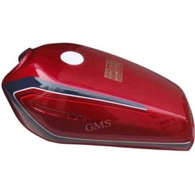 Resim Cg 125 Yakıt Depo Kırmızı 