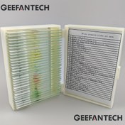 Resim GEEFANTECH 30 adet Hazır Slayt Seti - Mikroskopi için Çeşitli Biyolojik Örnekler, Bitki, Hücre ve Hematoloji Çalışmaları için İdeal, Eğitici ve Araştırma Kullanımı, Biyolojik Çalışma Setleri | Çeşitli Biyolojik Örnekler | Cam Slaytlar, Biyolojik Mikroskopi 