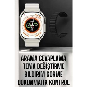 Resim OEMTR Yeni Nesil Arama Cevaplayan Uyku ve Sağlık Takibi Gps Özelliği 