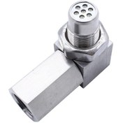 Resim Moveevo Stainless Steel 90 Derece Oksijen Sensör Uzatıcı, M18x1.5 Uçak, Evrensel Araç Uyumlu, Su Geçirmez, Kolay Kurulum Sı-at11266 