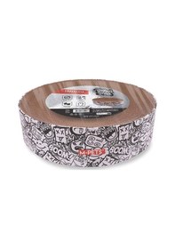 Resim M-pets Urban Style Freestyle Karton Tırmalama Tahtası Siyah Beyaz 41x10 Cm 244-54024.01 
