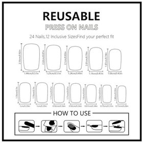 Resim İlkbahar Ve Yaz Manikürü Pembe Kalp Kenarlıklı Çizgili Desen Tatlı Parlak Tırnaklar 24 Adet Takma Tırnak Dahil Aletler Ys405 