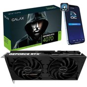 Resim GALAX GeForce RTX 4070 1-Click OC 2X V2 12GB GDDR6X 192 Bit DLSS 3 Ekran Kartı (47NOM7MDABXV) 