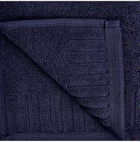 Resim Soft Patte Ayak Havlusu - Lacivert - 50X70 Cm 