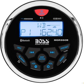 Resim Boss Audio MGR350B Aux USB Girişli Bluetoothlu Marin Teyp 