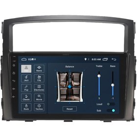 Resim MYWAYY Mıtsubıshı Pajero Android Carplay Navigasyon Multimedya Ekran Teyp 2gb Ram + 32gb Hdd 