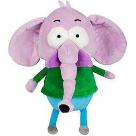 Resim Kral Şakir - Fil Necati Peluş 30 Cm Lisanslı Ürün 