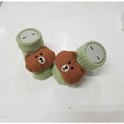 Resim Bumbo Bear Aksesuarlı Bebek Çorap 