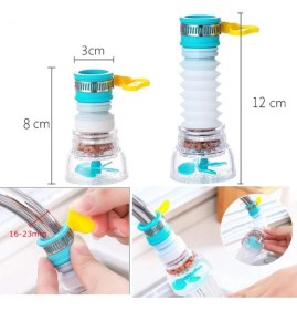 Resim Runaway Uzatılabilir Musluk Başlığı – Döner ve Tasarruflu 