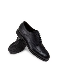 Resim Deery Hakiki Deri Lacivert Klasik Erkek Oxford Ayakkabı - 01511mlcvc01 