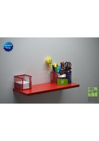 Resim Peakdizayn Tekli Duvar Rafı 50 Cm Renkli 