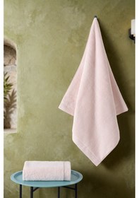 Resim Varol Lord Serisi 2 Li Microcotton Havlu Seti 50x90 & 80x150 Cm, 500 Gsm Pembe 