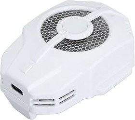 Resim VBESTLIFE Cep Telefonu Soğutucusu, Yarı İletken Arka Klips, İki Hızlı Rüzgar, Düşük Gürültü 5500R/dak, Oyun Için Sabit Klips Tasarımlı Telefon Radyatörü (WHITE) 