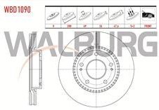 Resim HYUNDAİ İ30 07-11 ÖN FREN DİSK 280MM (WALBURG) 