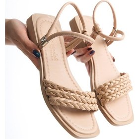 Resim Mia026-1514 Günlük Kadın Nud Bejitatil Sandaleti 001 