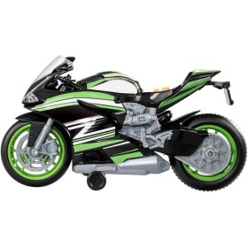 Resim Teamsterz Street Moverz Sesli ve Işıklı Motorsiklet - Yeşil 