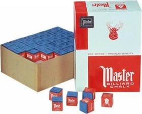 Resim Bilardo Tebeşiri Master Gros Tebeşir 144'Lü 