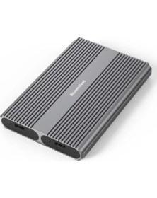 Resim Gjobblueendless M2826N M.2 Nvme x 2 Adet Nvme Disk Kutusu Ayrı Kablo Ayrı Soket 