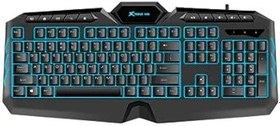 Resim RGB Işıklı Oyuncu Klavyesi Xtrike Me KB-509 Siyah 