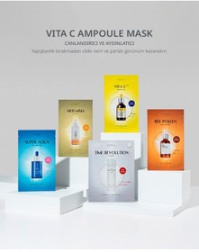 Resim Missha Leke Karşıtı C Vitamini İçerikli Aydınlatıcı Maske Vita C Plus Ampoule Mask 