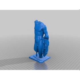 Resim Opencart Bir Satir'in Parçalı Tam Figür Heykeli Sadece Plastik Aparattır 