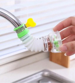 Resim 3b Trend 360 Derece Dönebilen Su Tasarruflu Oynar Başlıklı Pervaneli Taşlı Musluk Başlığı 1 Adet 